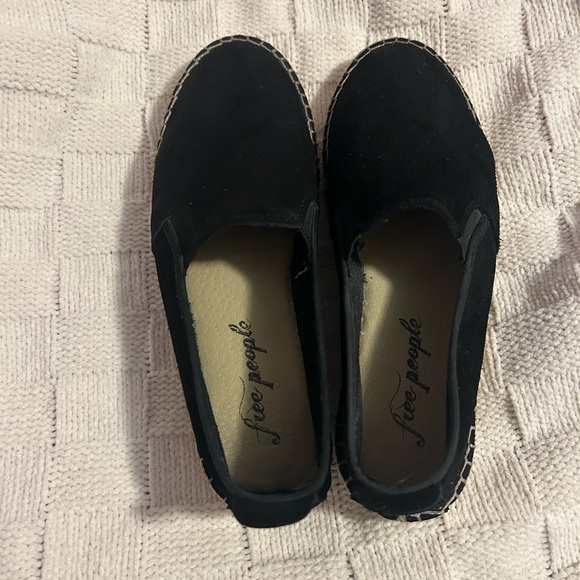 Free People Black Suede Men's Loafers - Picture 3 of 7